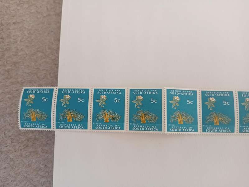 RSA-VERY SCARCE COLLECTION OF COILS STRIPS OF 22-SEE ALL BELOW-TWO NEED CAREFUL SEPARATING