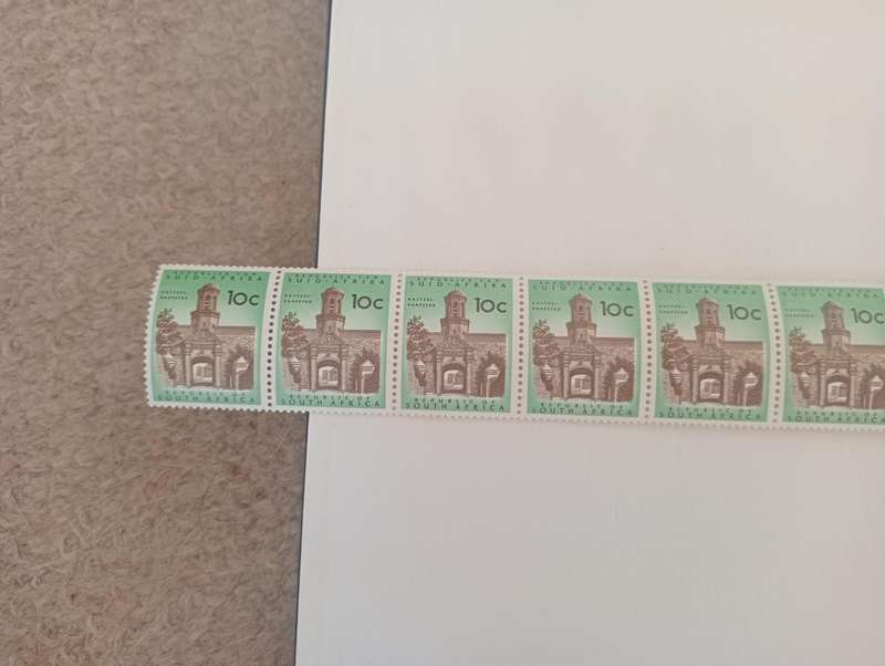 RSA-VERY SCARCE COLLECTION OF COILS STRIPS OF 22-SEE ALL BELOW-TWO NEED CAREFUL SEPARATING