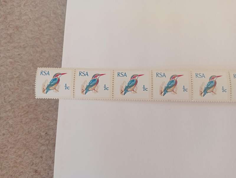 RSA-VERY SCARCE COLLECTION OF COILS STRIPS OF 22-SEE ALL BELOW-TWO NEED CAREFUL SEPARATING