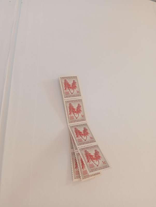 RSA-VERY SCARCE COLLECTION OF COILS STRIPS OF 22-SEE ALL BELOW-TWO NEED CAREFUL SEPARATING