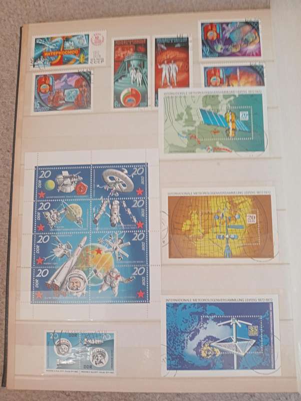 STOCK BOOK-LOVELY CLEAN THEMATICS-PLANES A PLENTY ETC-SEE BELOW