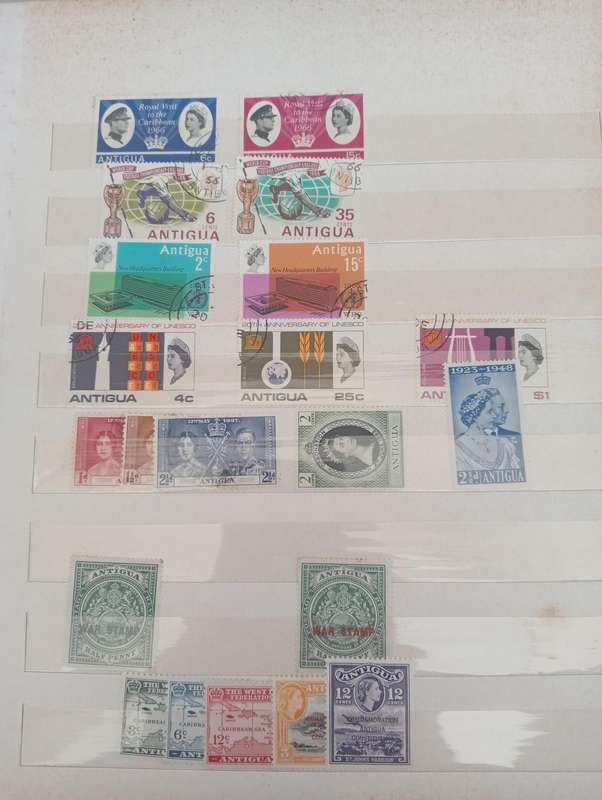 STOCK BOOK WITH GOOD CARIBBEAN SETS AND MORE-MUST SEE BELOW