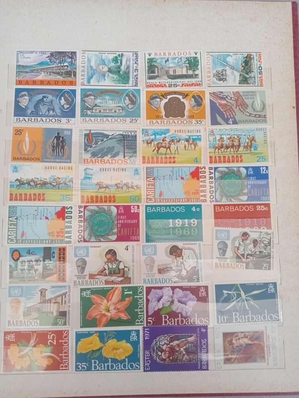 STOCK BOOK WITH GOOD CARIBBEAN SETS AND MORE-MUST SEE BELOW
