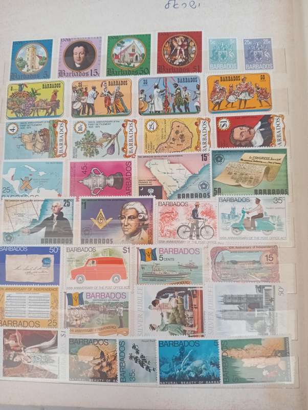 STOCK BOOK WITH GOOD CARIBBEAN SETS AND MORE-MUST SEE BELOW