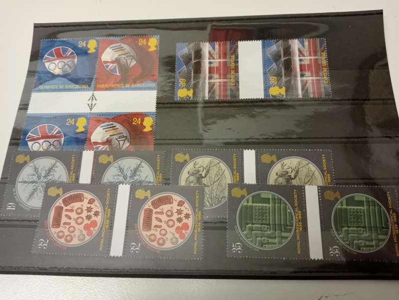 GB-SCARCE MODERN SETS GUTTERS ETC UMM ON 5 CARDS NB SEE BELOW