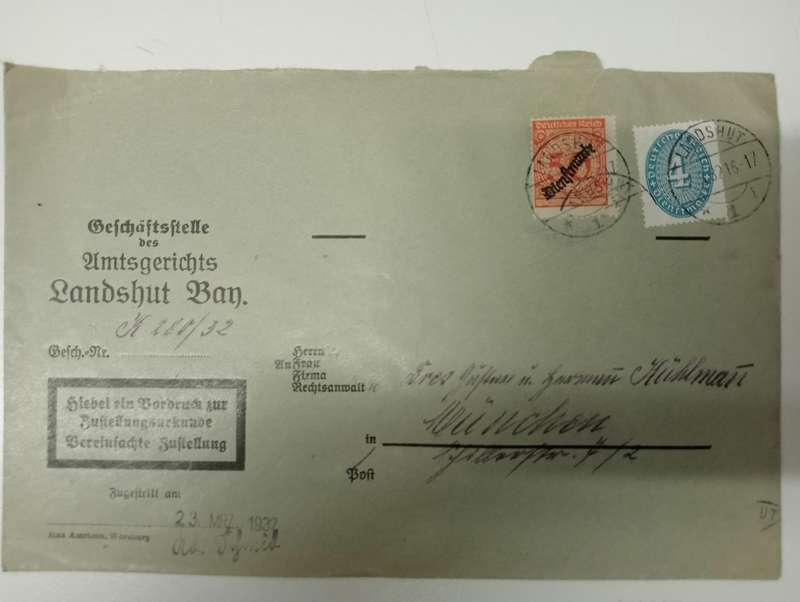 GERMAN COVERS MUST SEE THEM ALL MOST OF WHICH ARE VERY SCARCE-TWO OFFICIALS