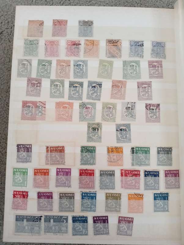 DENMARK-STOCK BOOK FULL OF MANY EARLY VALUABLE LOTS-MANY HUNDREDS-MUST SEE ALL BELOW