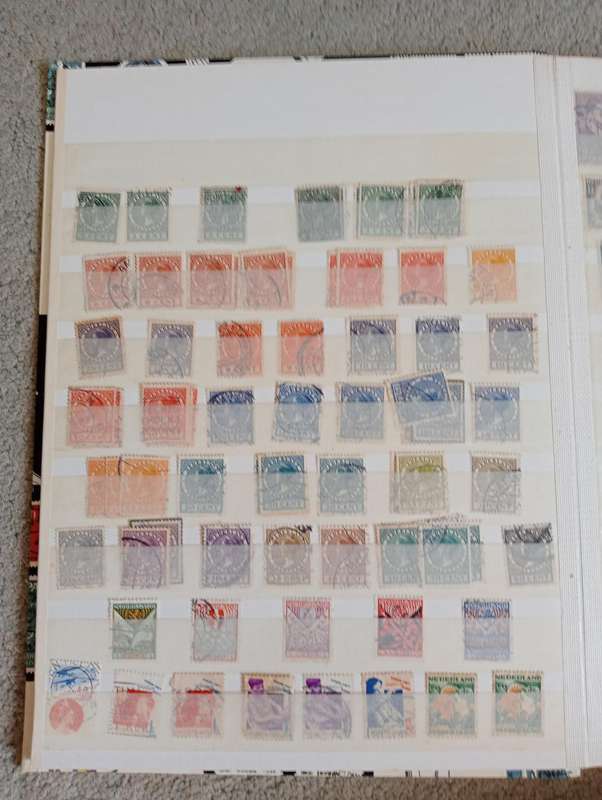 NETHERLAND-MASSIVE COLLECTION EARLIE`S TO MODERN EURO VALUES USED-MUST SEE BELOW