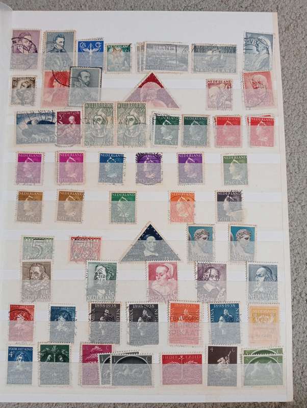 NETHERLAND-MASSIVE COLLECTION EARLIE`S TO MODERN EURO VALUES USED-MUST SEE BELOW
