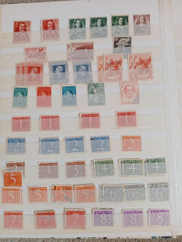 NETHERLAND-MASSIVE COLLECTION EARLIE`S TO MODERN EURO VALUES USED-MUST SEE BELOW