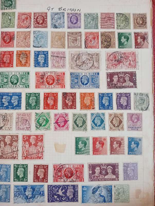 VALUABLE WORLD COLLECTION-ALL 1860-1950`S MANY PAGES NOT NEARLY ALL SHOWN!!!
