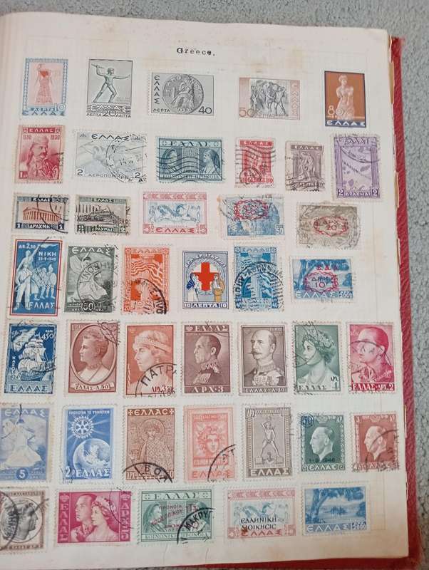 VALUABLE WORLD COLLECTION-ALL 1860-1950`S MANY PAGES NOT NEARLY ALL SHOWN!!!