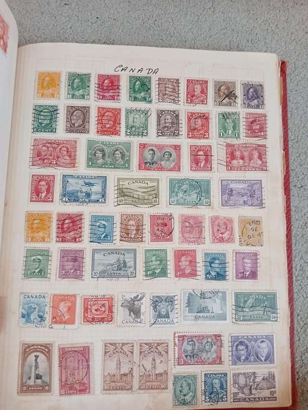 VALUABLE WORLD COLLECTION-ALL 1860-1950`S MANY PAGES NOT NEARLY ALL SHOWN!!!