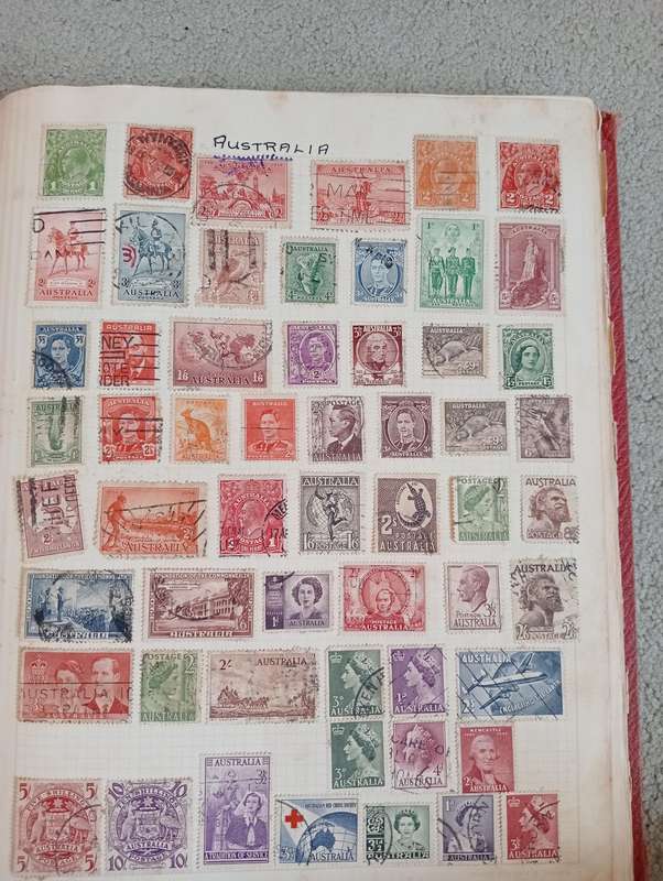 VALUABLE WORLD COLLECTION-ALL 1860-1950`S MANY PAGES NOT NEARLY ALL SHOWN!!!
