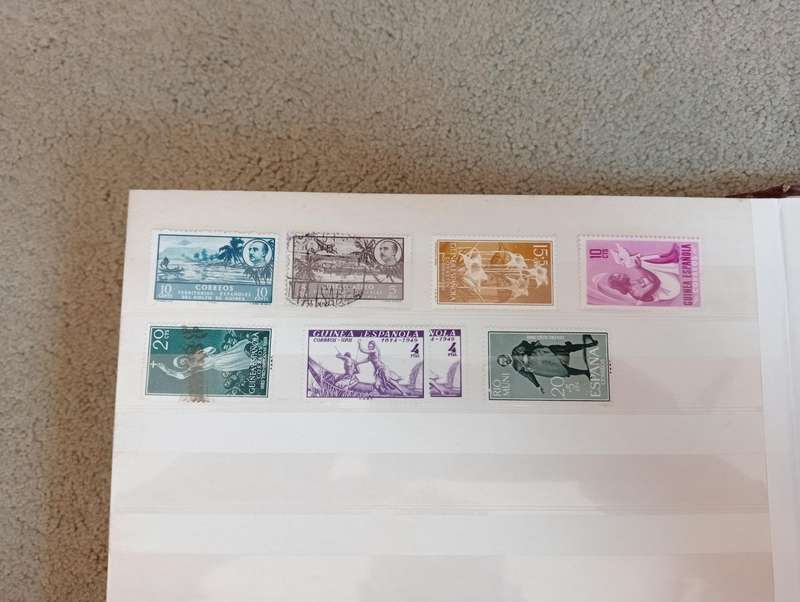 AFRICA-FRENCH COLONIES-USEFUL LOT ON STOCK BOOK PAGES-SEE BELOW