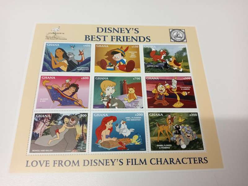 SCARCE LARGE DISNEY SHEETS ALL POST OFFICE FRESH !!! SEE MORE IN OTHER LOTS