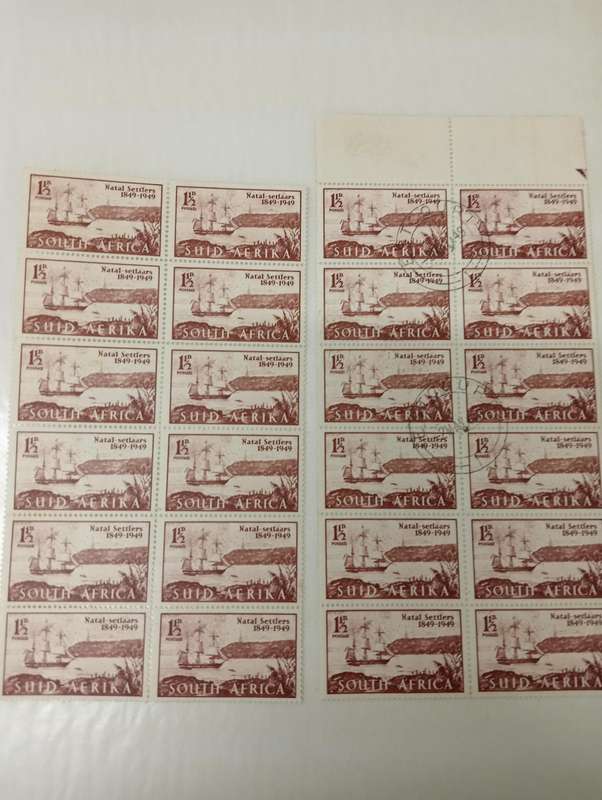 UNION MANY BLOCKS PANES AND MORE STUNNING PRINTERS INK ERROR AS SEEN BELOW-SHEET NO`S ARROWS ETC