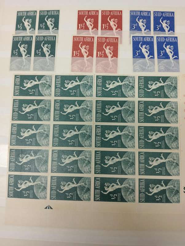 UNION MANY BLOCKS PANES AND MORE STUNNING PRINTERS INK ERROR AS SEEN BELOW-SHEET NO`S ARROWS ETC