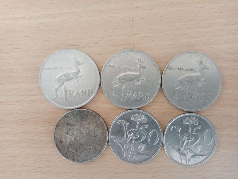 NICE CLEAN COINS-ONE LOOKS SILVER??
