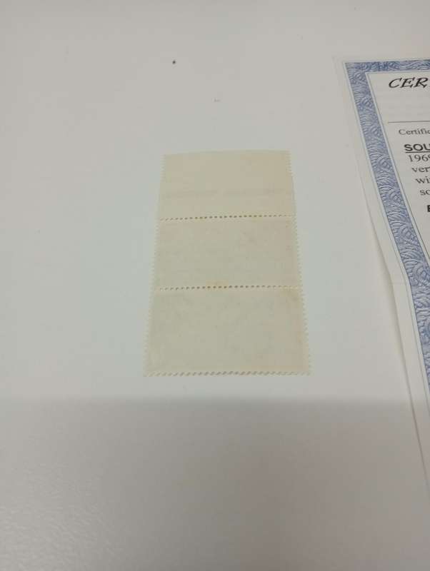 PROBABLY ONE OF THE MOST RARE OF RSA ERRORS BARNARD " MISSING PURPLE AND BLACK " WITH CERTIFICATE
