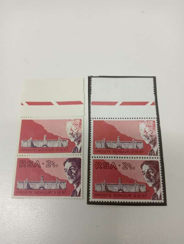 PROBABLY ONE OF THE MOST RARE OF RSA ERRORS BARNARD " MISSING PURPLE AND BLACK " WITH CERTIFICATE