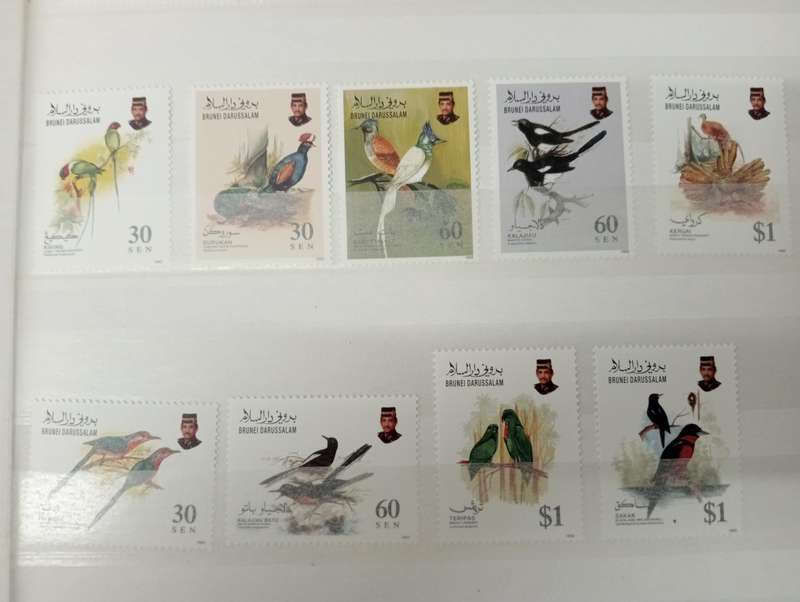 BIRDS SETS SOME OF WHICH ARE VERY SCARCE LIKE BRUNIE ETC-SEE ALL THE LOTS TODAY !!!