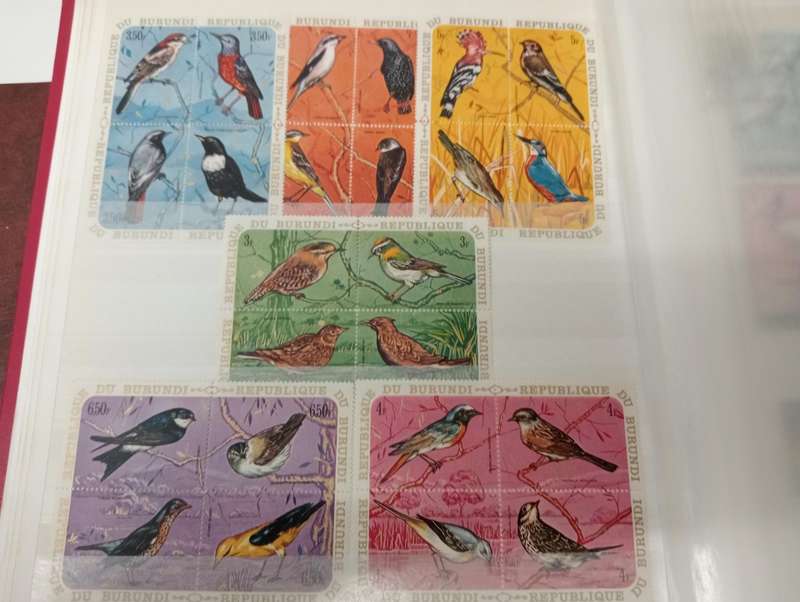 BIRDS SETS SOME OF WHICH ARE VERY SCARCE LIKE BRUNIE ETC-SEE ALL THE LOTS TODAY !!!