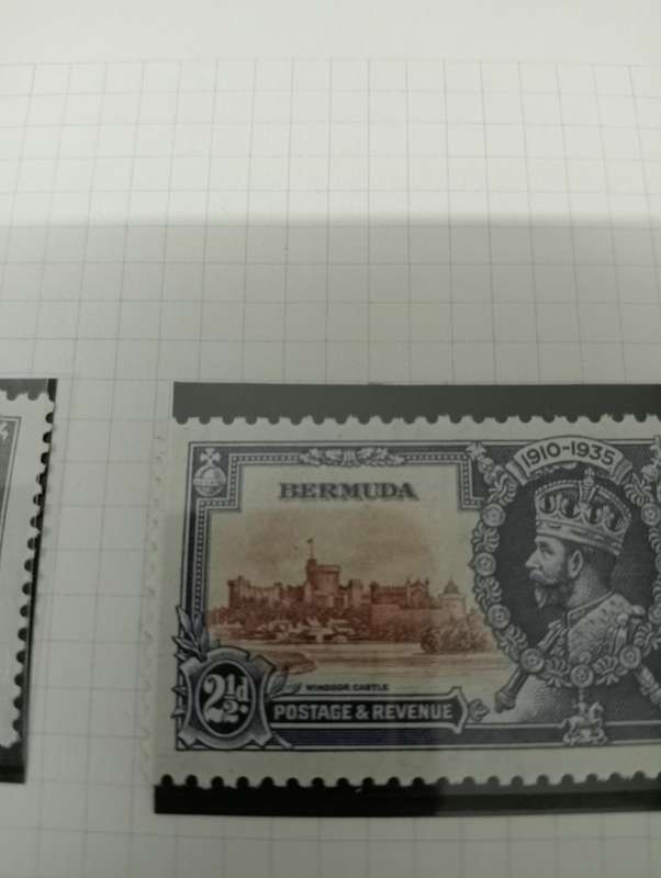 1935 Silver Jubilee Sets Card Booklet and Big Blocks