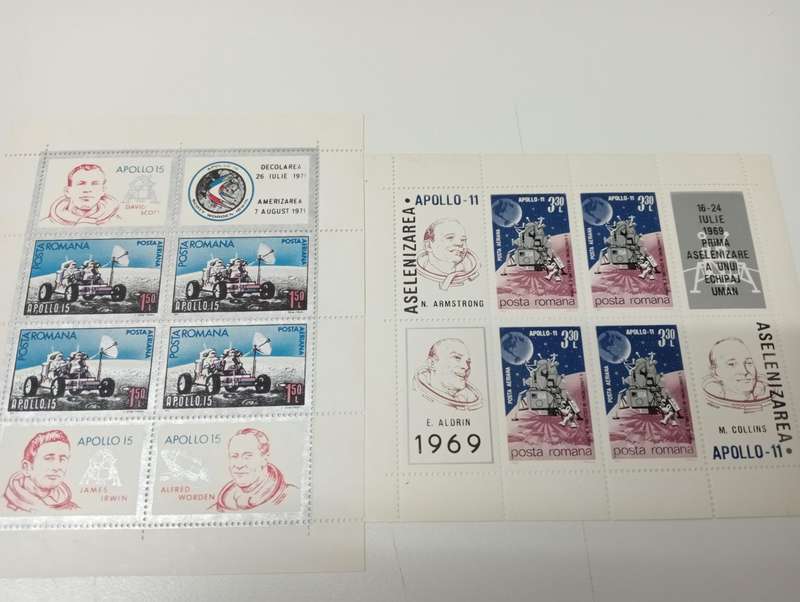 ROMANIA-superb umm mini sheets  R480.00