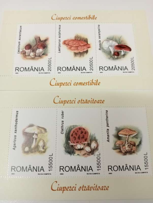 ROMANIA-superb umm mini sheets  R380.00