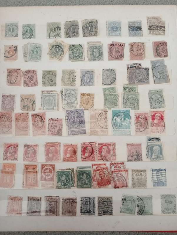 BELGIUM-valuable stock book many earlies good mint and much more-see below