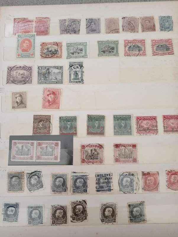 BELGIUM-valuable stock book many earlies good mint and much more-see below