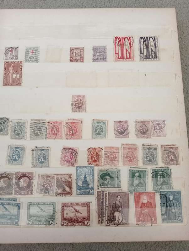 BELGIUM-valuable stock book many earlies good mint and much more-see below