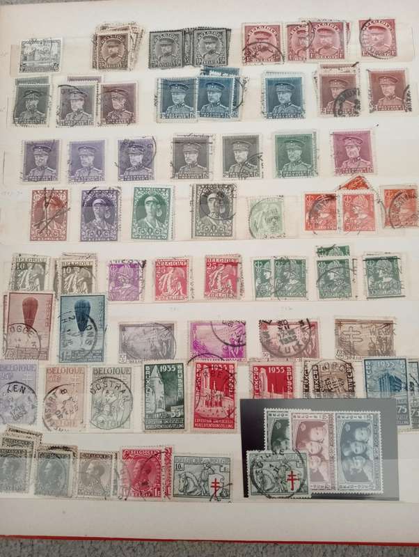 BELGIUM-valuable stock book many earlies good mint and much more-see below