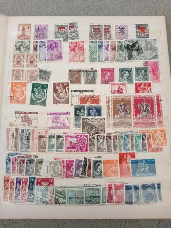 BELGIUM-valuable stock book many earlies good mint and much more-see below