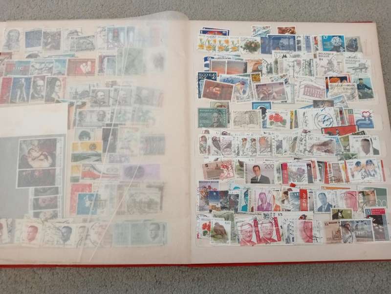 BELGIUM-valuable stock book many earlies good mint and much more-see below