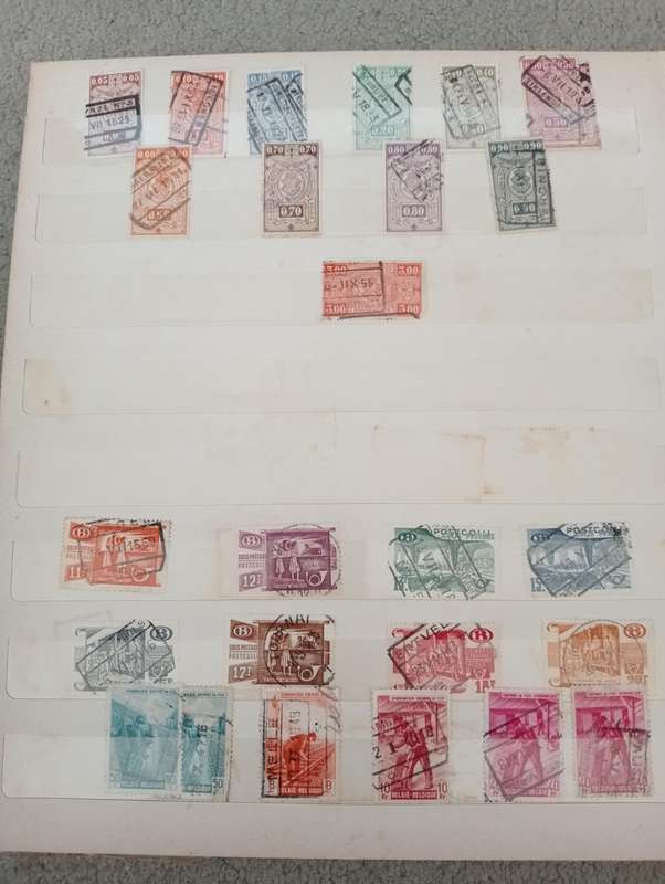 BELGIUM-valuable stock book many earlies good mint and much more-see below