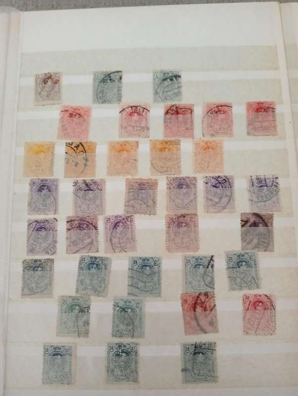SPAIN-A HUGE full stock book filled with earlies to modern-1000`s MUST see below