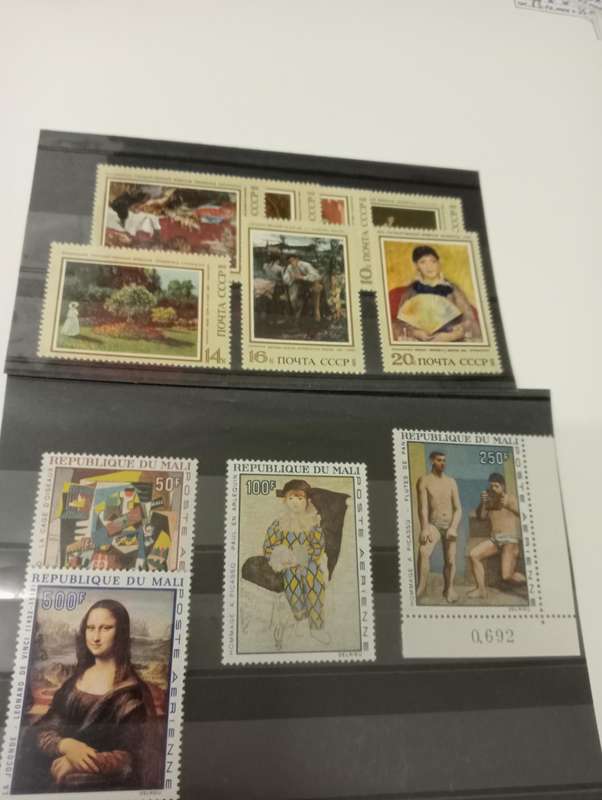 HUGE THEMATICS COLLECTION ALL ON 32 STOCK CARDS,paintings,plants etc etc-ALL UMM, BARGAIN