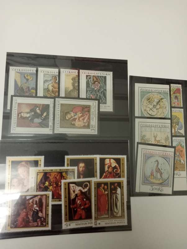 HUGE THEMATICS COLLECTION ALL ON 32 STOCK CARDS,paintings,plants etc etc-ALL UMM, BARGAIN