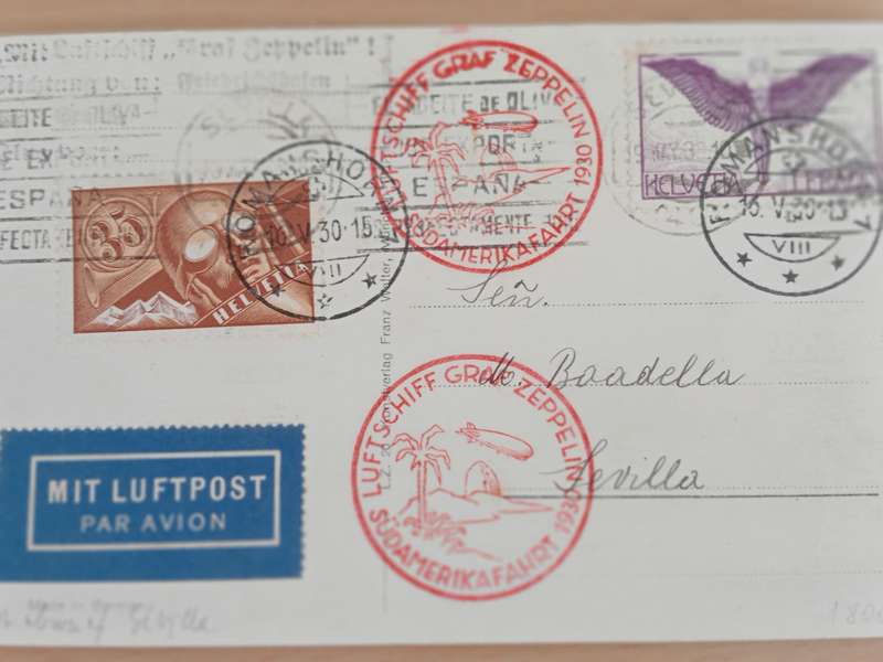 SCARCE " ZEPPELIN" cards and covers -SEE THE OTHER IN THIS AUCTION TODAY !!!!