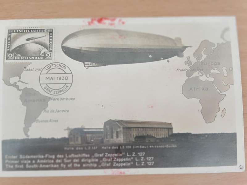 SCARCE " ZEPPELIN" cards and covers -SEE THE OTHER IN THIS AUCTION TODAY !!!!