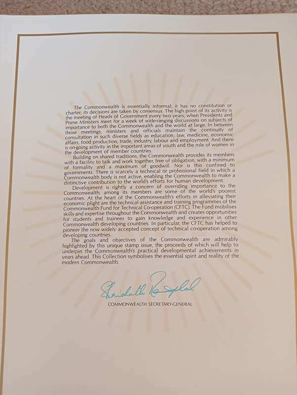 COMMONWEALTH COLLECTION !!! superb umm complete limited signed the WORKS
