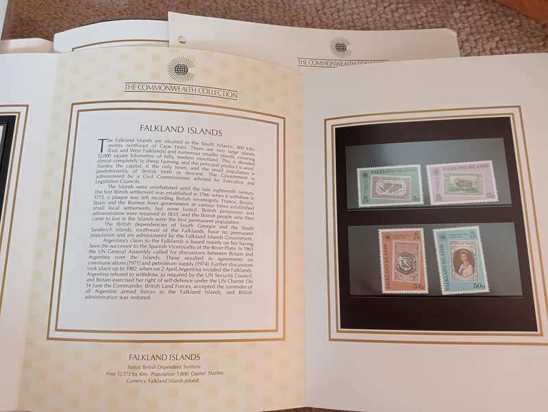 COMMONWEALTH COLLECTION !!! superb umm complete limited signed the WORKS
