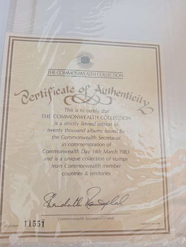 COMMONWEALTH COLLECTION !!! superb umm complete limited signed the WORKS