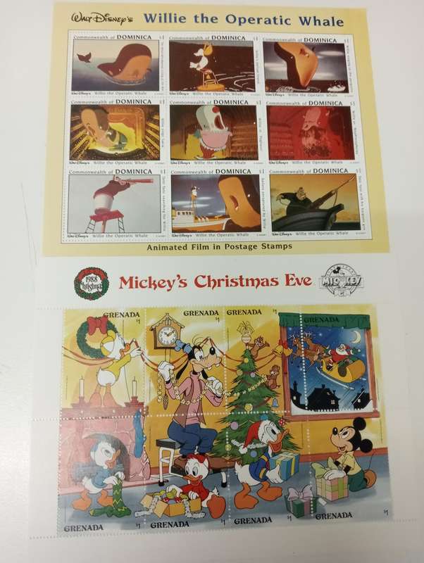 DISNEY SHEETS-SCARCE  all superb umm