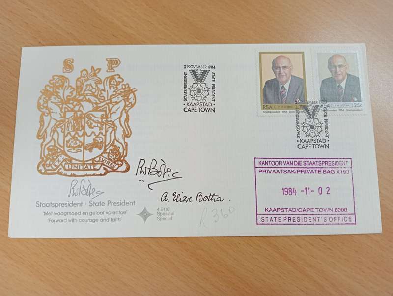 RSA SIGNED COVERS-must see all today   INCLUDING MANDELA SIGNED BY DESIGNER- read below