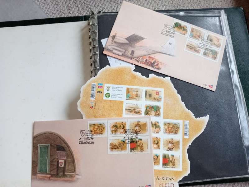 RSA-VERY SCARCE MODERN fdc mini sheets and BETTER items like REGISTERED MAIL FULL SET FDC
