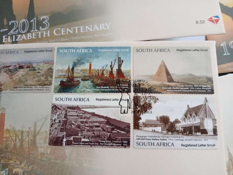 RSA-VERY SCARCE MODERN fdc mini sheets and BETTER items like REGISTERED MAIL FULL SET FDC