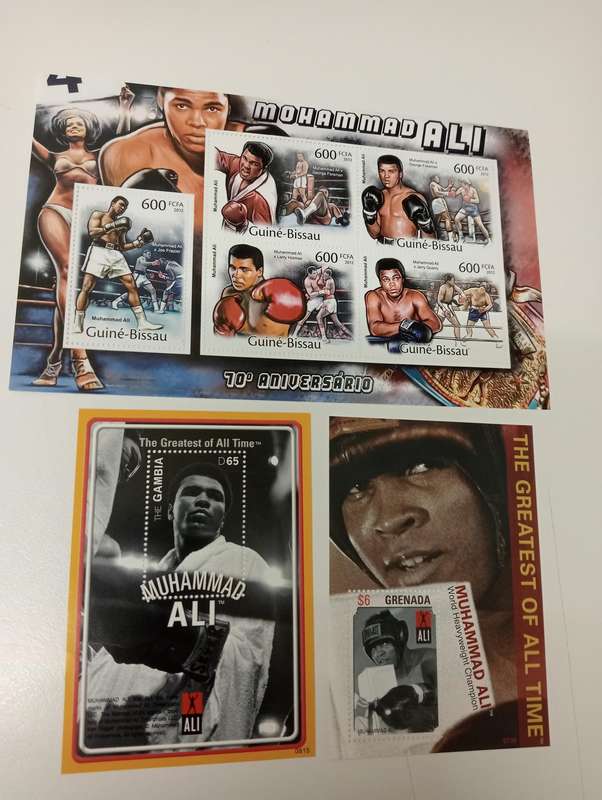SCARCE many full sheets below ZEPPELIN'S,TRAINS,PLANES,ALI,SPORTS etc etc-all superb umm